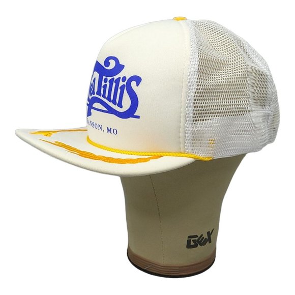 Vintage Mel Tillis Mesh Snapback Cap Trucker Foam Hat Branson Scrambled Eggs - Picture 2 of 12